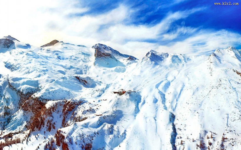 冬季雪山风景图片大全