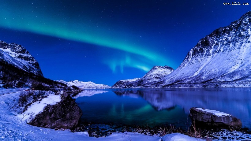 唯美山峰自然风景图片