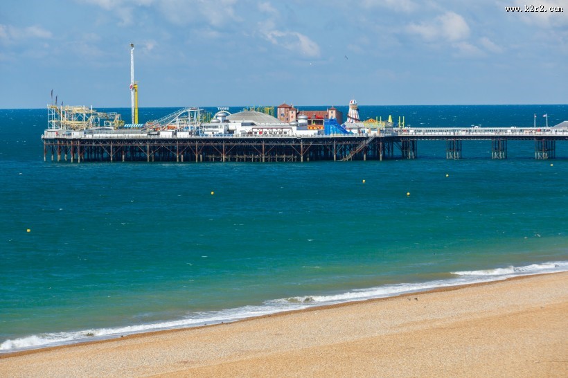 英国伦敦布莱顿码头风景图片