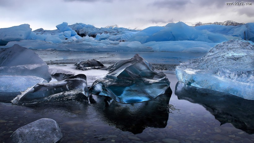 唯美的雪景图片