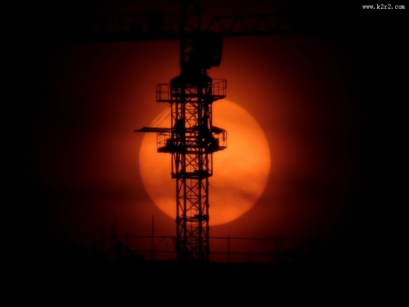 唯美的日出风景图片