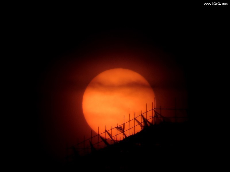 唯美的日出风景图片