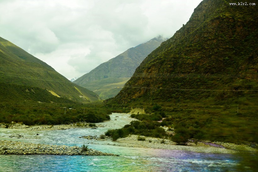 尼洋河风光图片