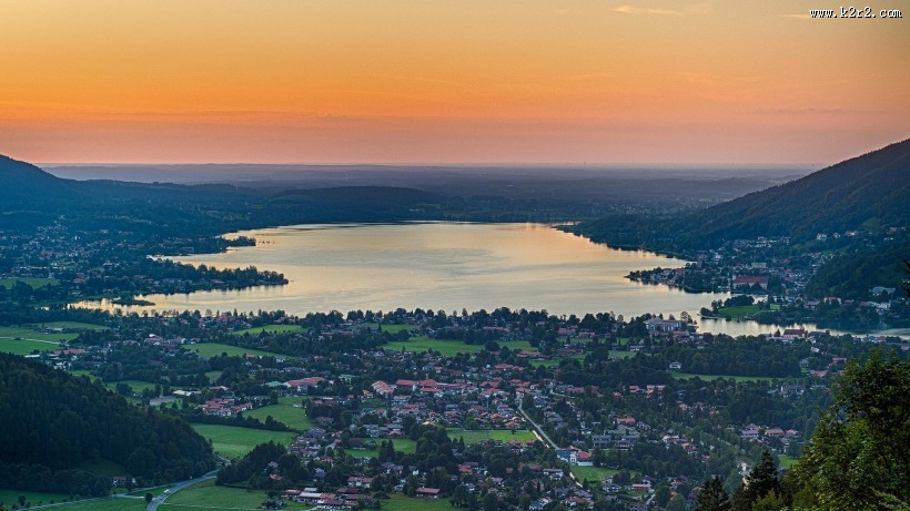 美丽的晚霞自然景色图片大全