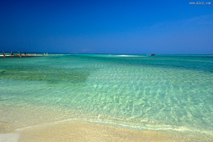 西沙银屿岛风景图片