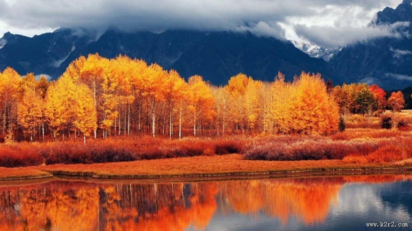 唯美秋天风景图片