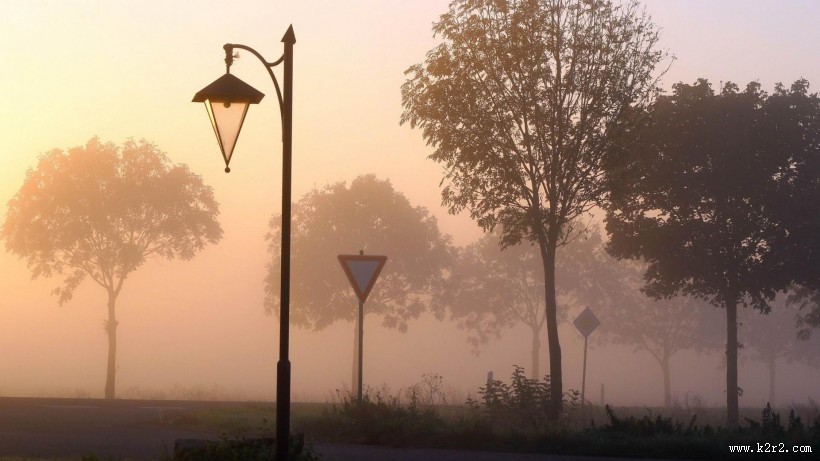 秋天的风景画图片大全