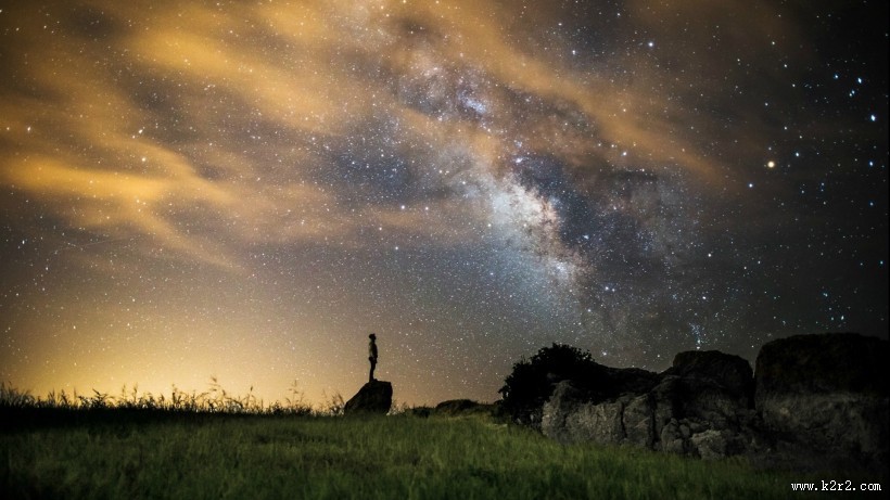 英仙座流星雨图片