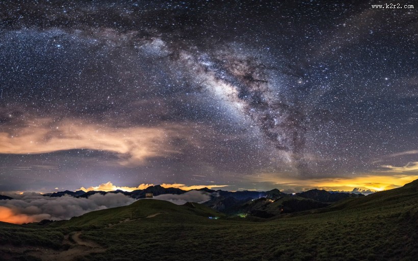 英仙座流星雨图片