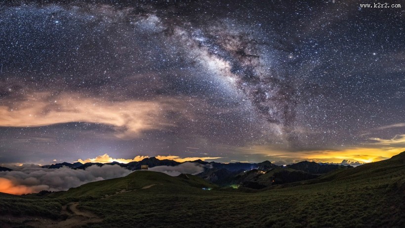 英仙座流星雨图片