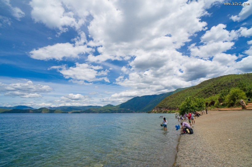 泸沽湖之布瓦岛风景图片