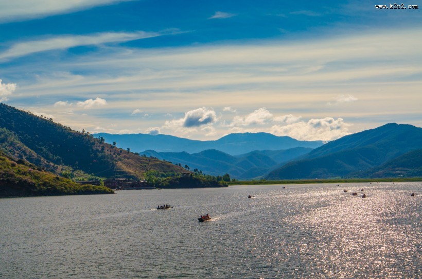 泸沽湖之布瓦岛风景图片