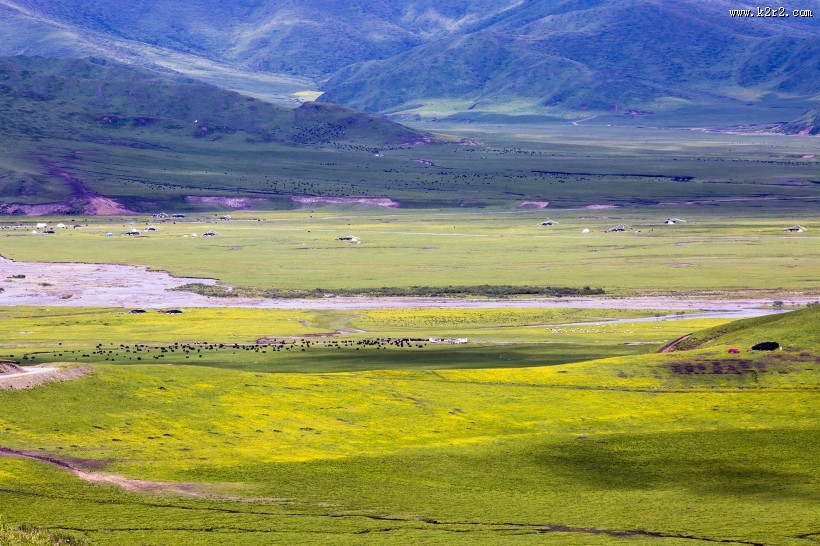 若尔盖草原风光图片