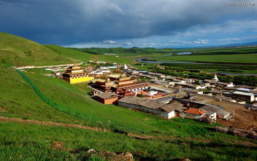 四川唐克乡风光图片