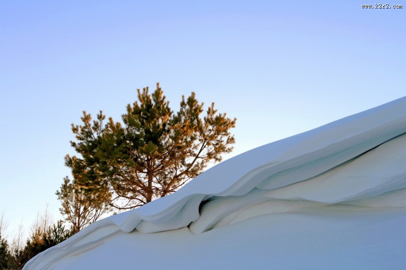 雪舌雪景图片大全