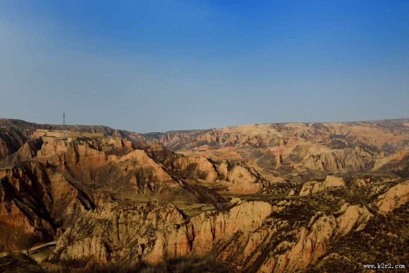 黄土高原风景图片