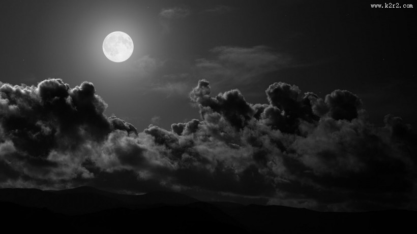 月亮风景图片