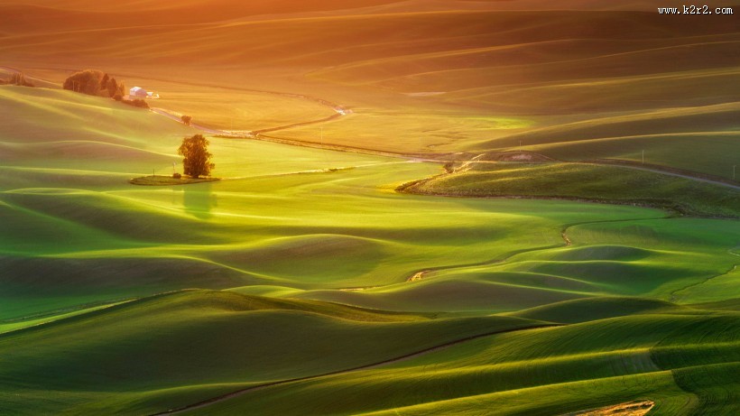 清晨第一缕阳光图片大全