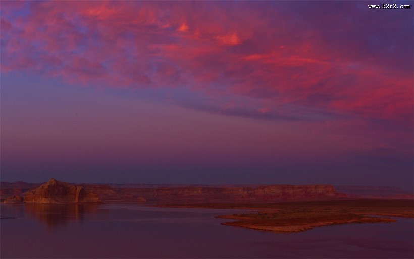 美国科罗拉多河岸风光图片