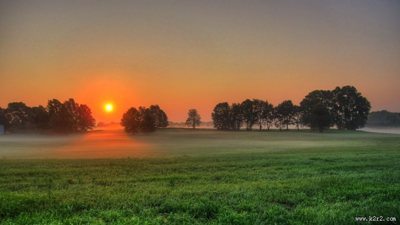 绿色清新自然风景图片大全