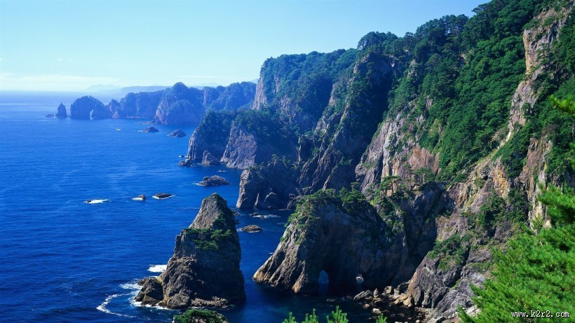 山川河流风景图片