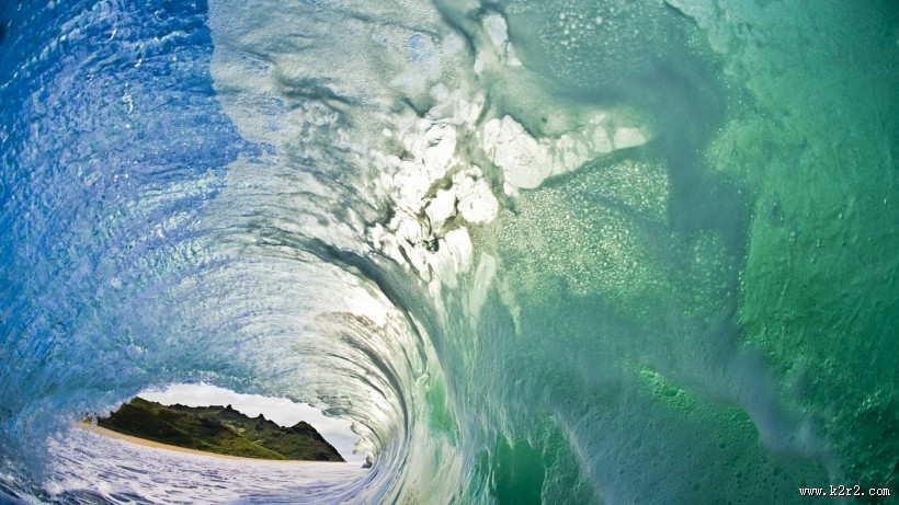 好看极了的海浪图片大全