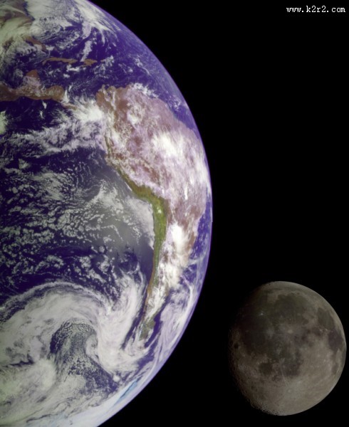 蓝色的地球图片