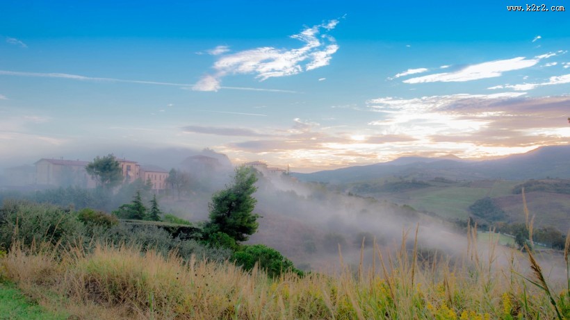 乡村自然风光图片大全