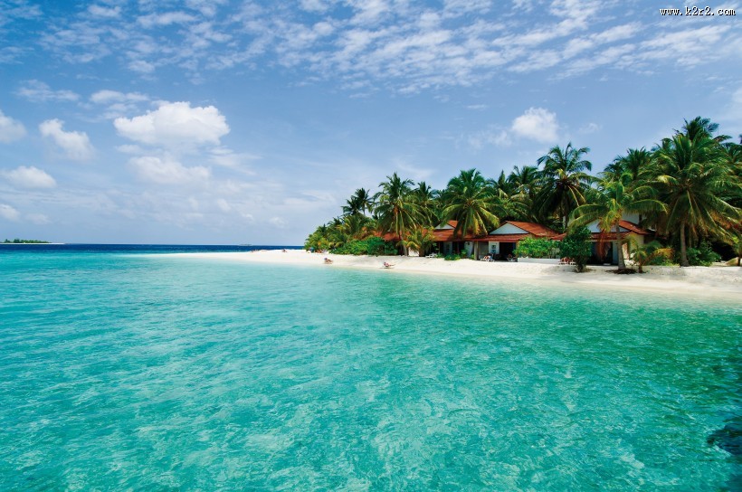 迷人的海滩图片大全