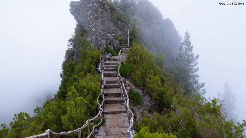 古老的石阶图片大全