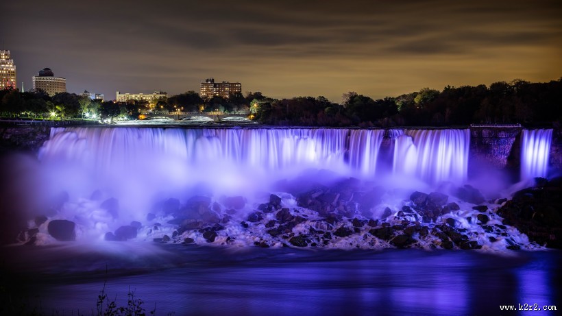 壮阔的尼亚加拉大瀑布图片