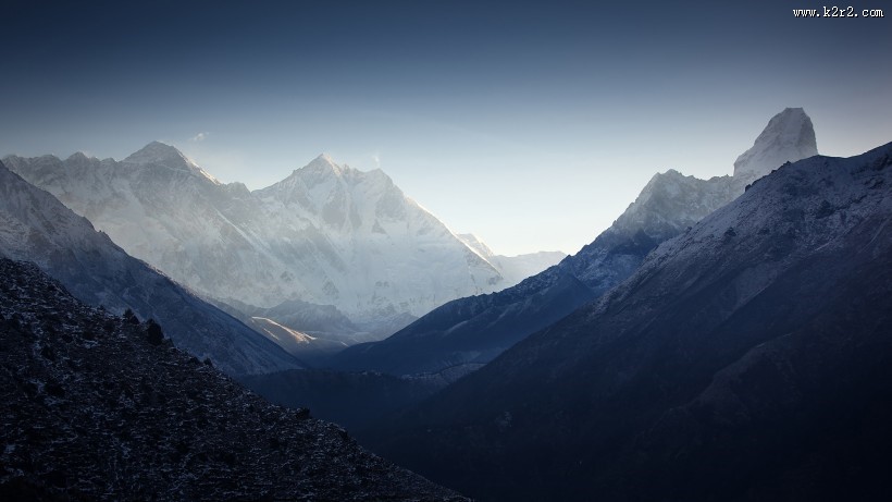 雄伟的喜马拉雅山脉图片