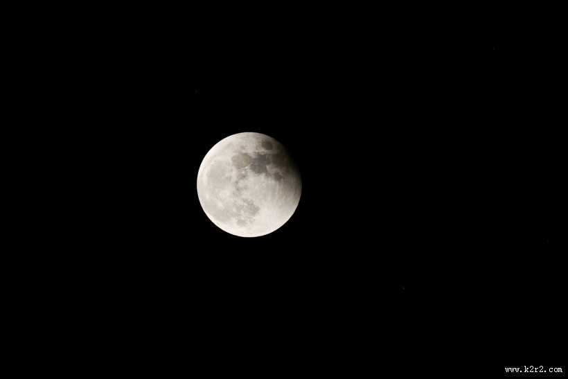 2014血月月全食过程图片