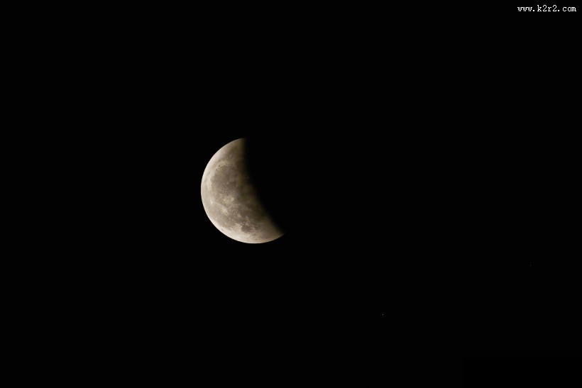 2014血月月全食过程图片