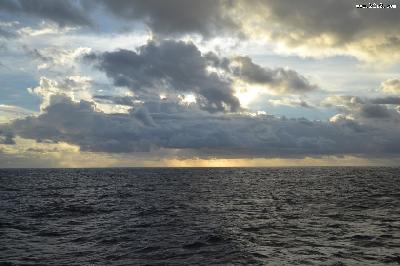 印度洋落日风景图片