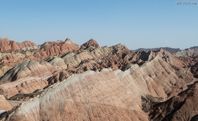 丹霞地貌风景图片