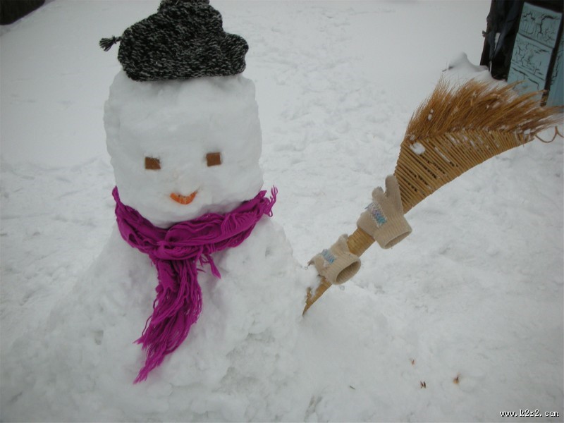 冬季可爱雪人图片大全