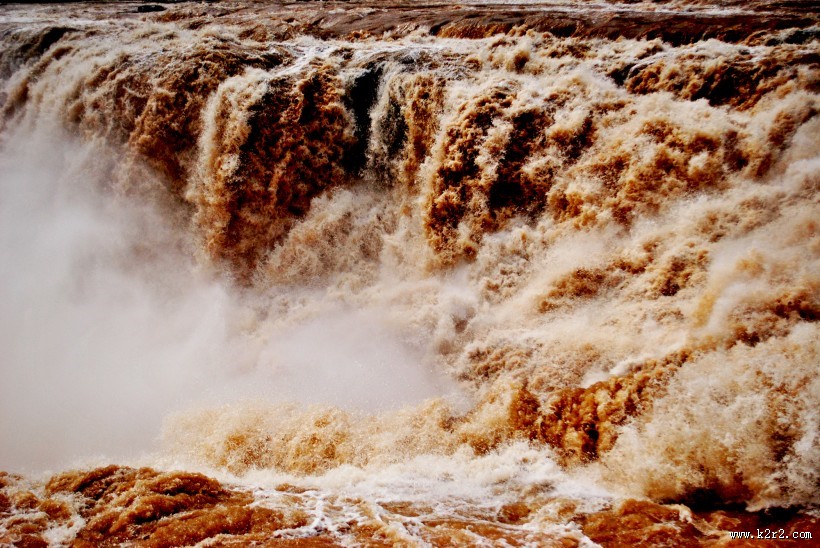 气势磅礴的黄河风景图片