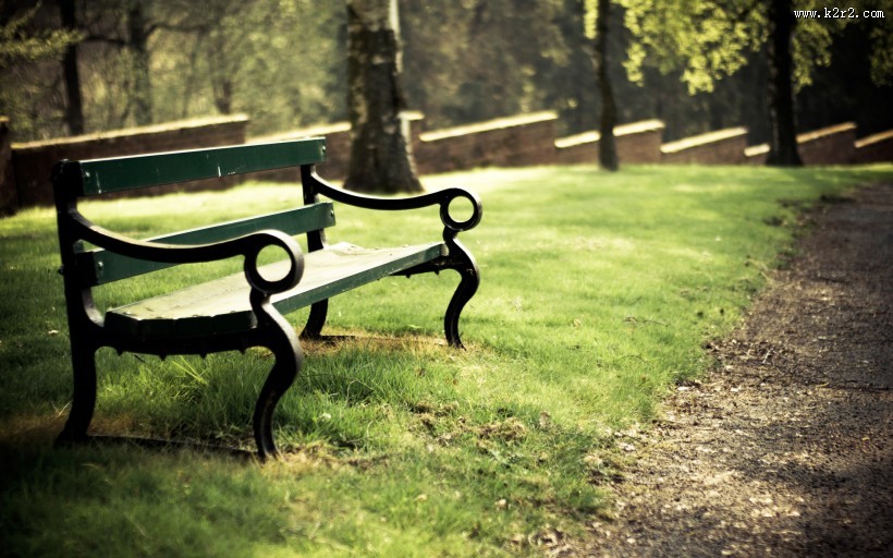 公园长椅图片