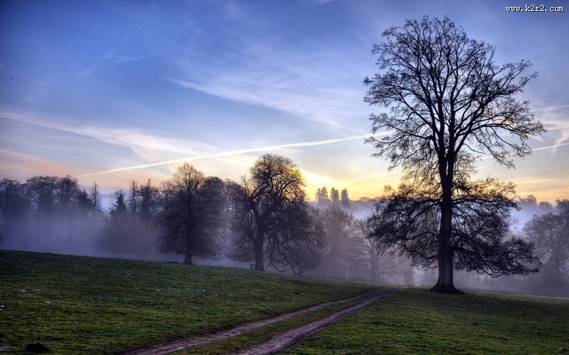 乡间小路风景图片大全