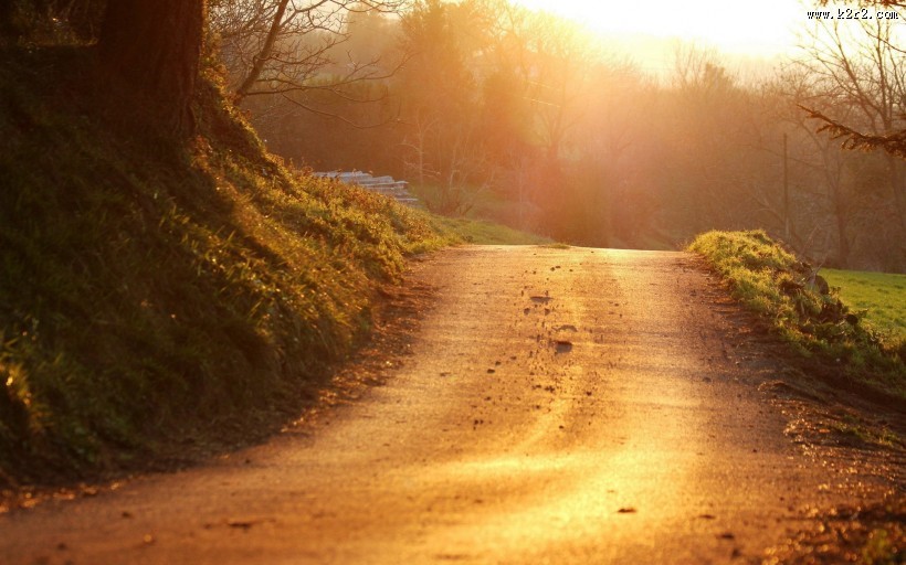 乡间小路风景图片大全
