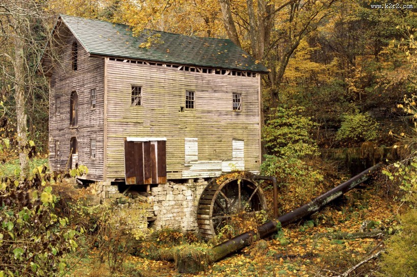 Webshots磨坊风光图片