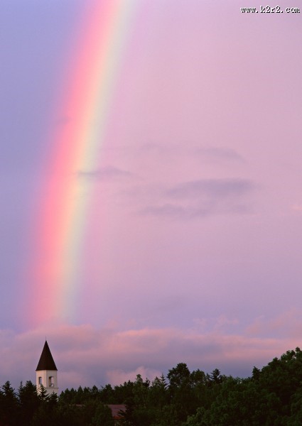 美丽彩虹图片
