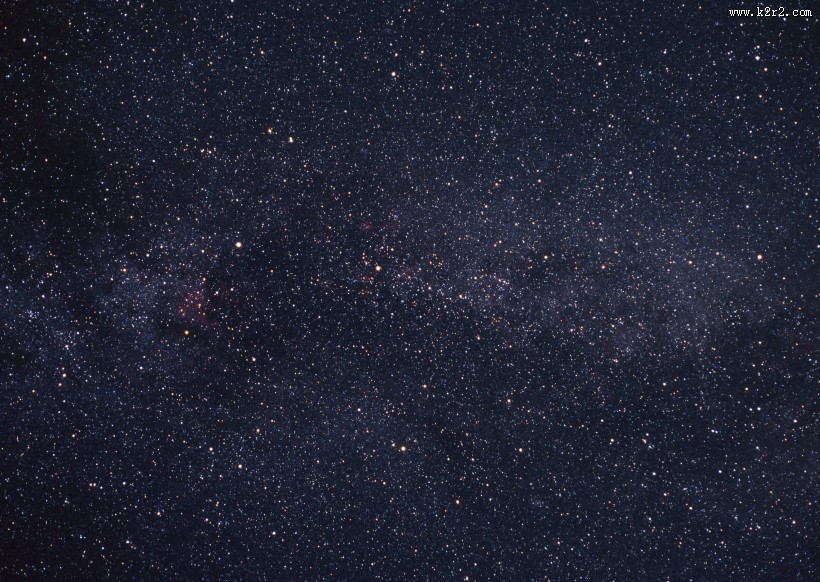 布满星星的天空图片