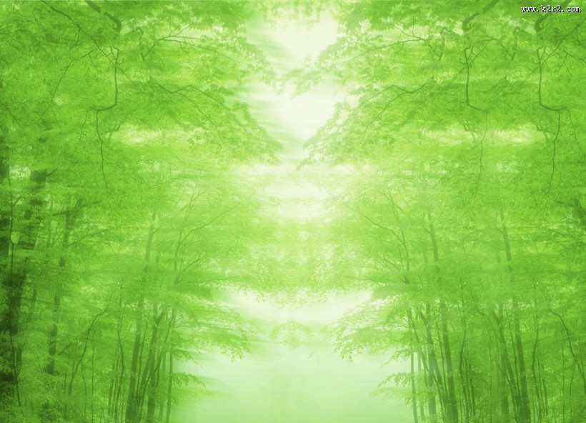 朦胧绿影图片