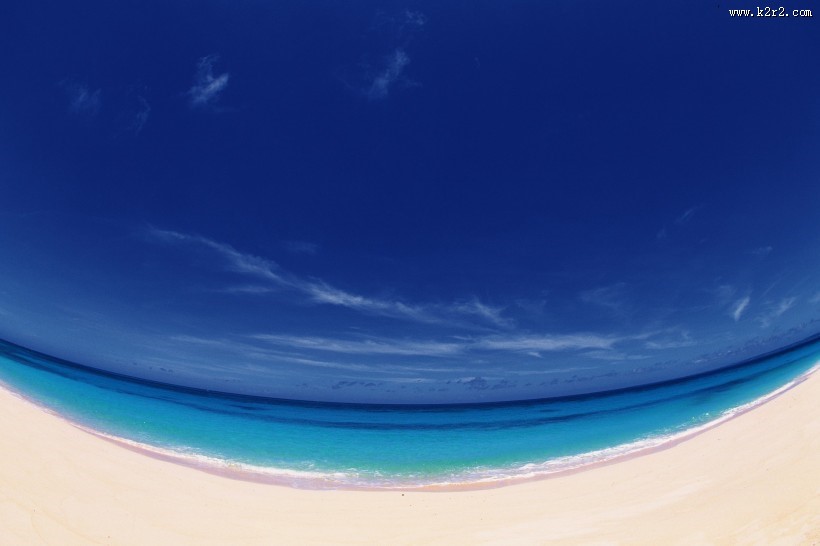 蓝天碧海图片