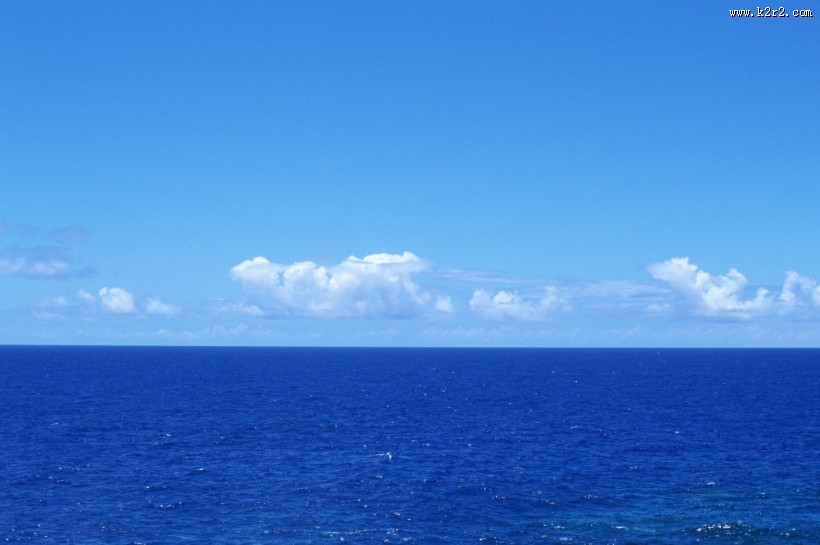 蓝天碧海图片