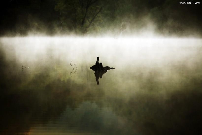 云雾缭绕风景图片