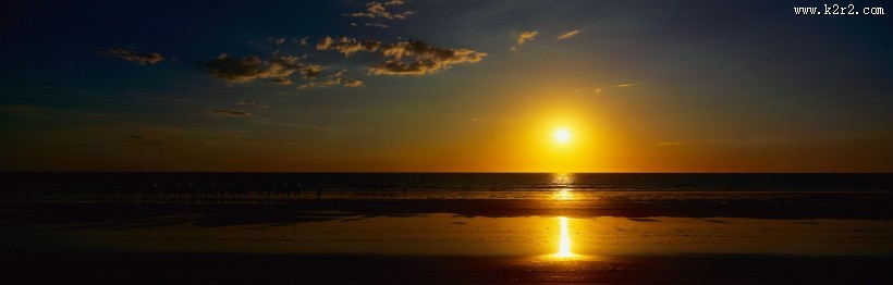 美丽的夕阳图片