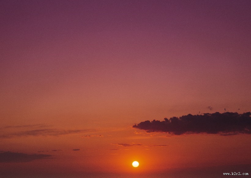 夕阳图片